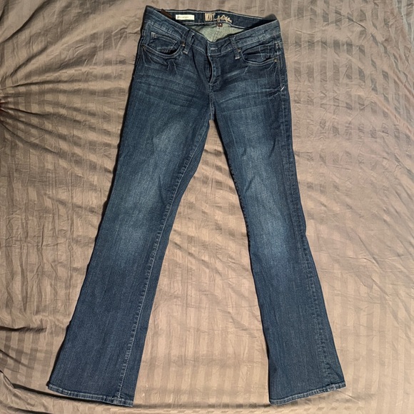 Kut from the Kloth Denim - Kut from the Kloth Women's Baby Boot Cut “Felicia” Jeans - Dark Blue